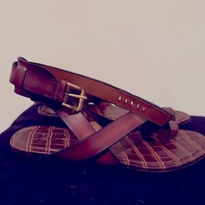 Brand new brown flat women’s shoe